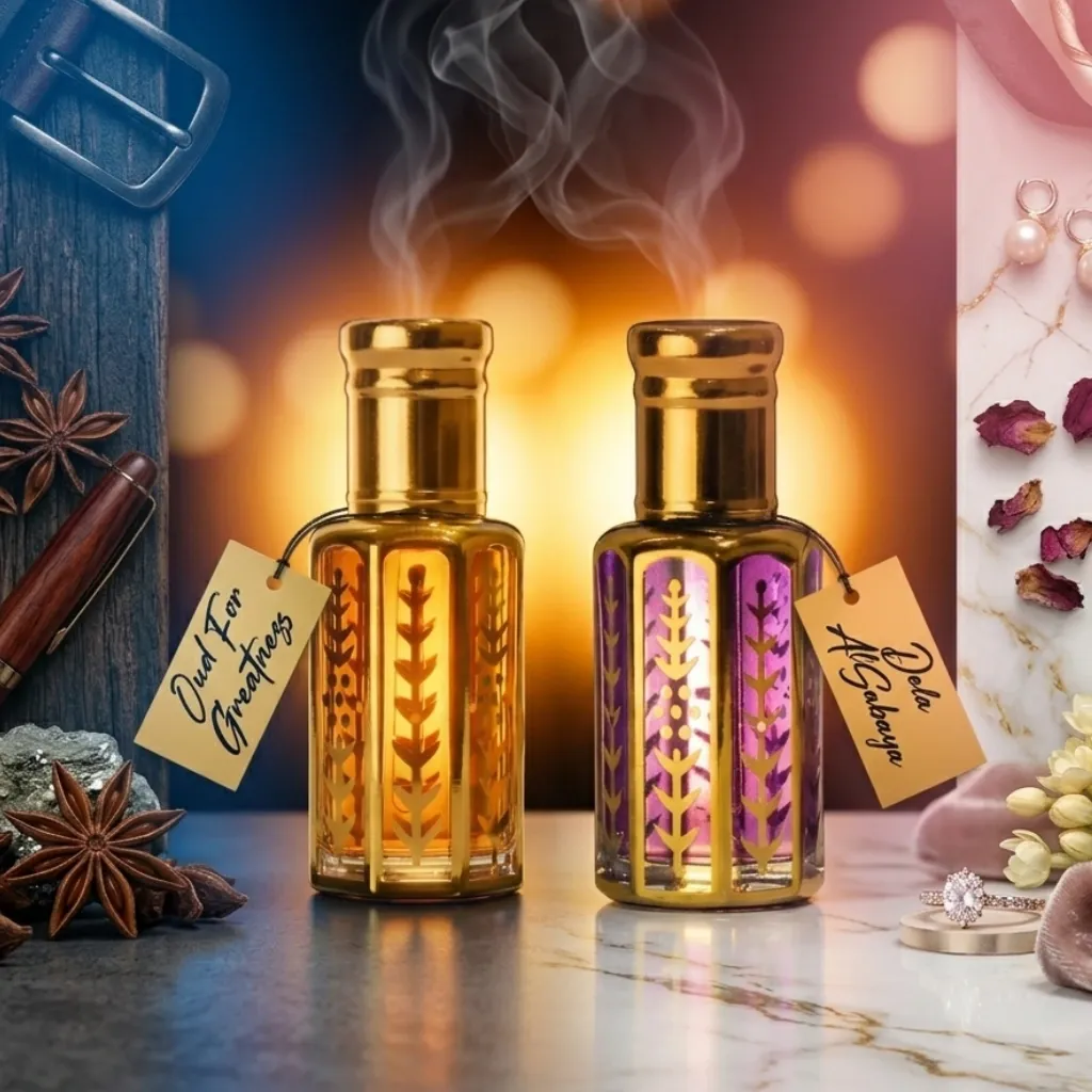 COUPLE COMBO – Oud For Greatness (For Him)  + Dela AlSabaya (For Her)